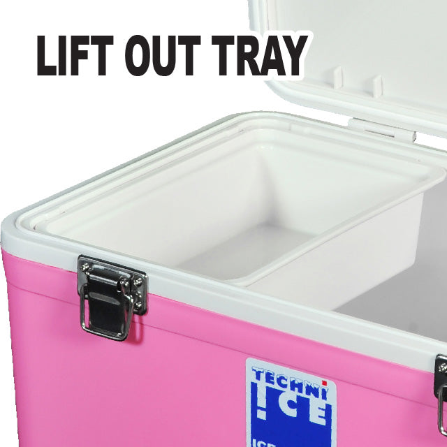 Compact Series Ice Box 12L White Pink