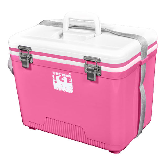Compact Series Ice Box 18L White Pink *August Dispatch
