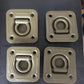 4 x (Ex US Army) Heavy duty Recessed Tie down points